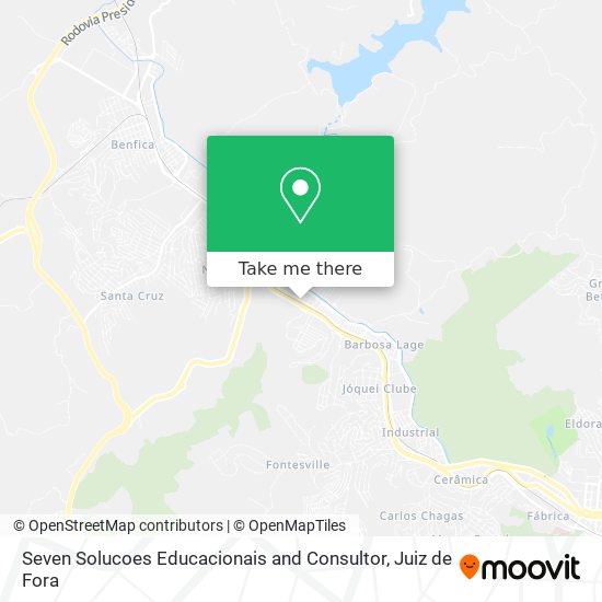 Seven Solucoes Educacionais and Consultor map