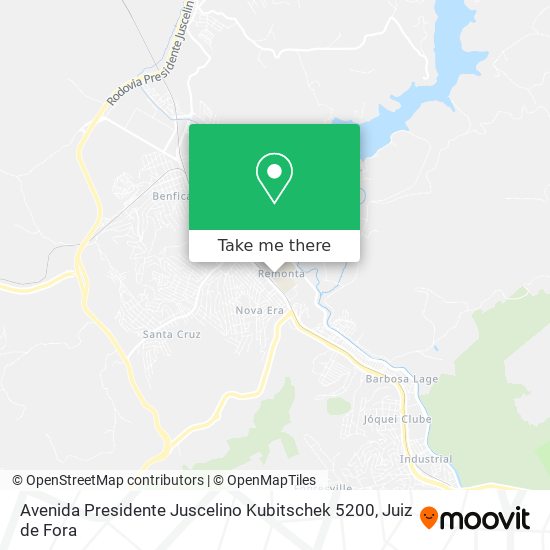 Avenida Presidente Juscelino Kubitschek 5200 map