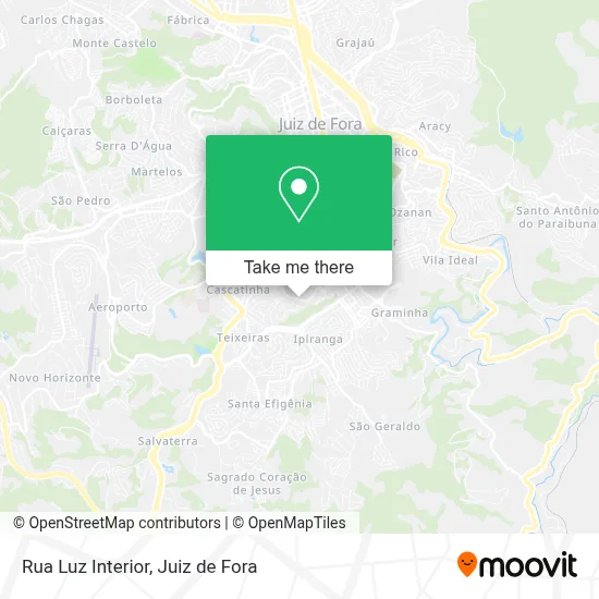 Rua Luz Interior map