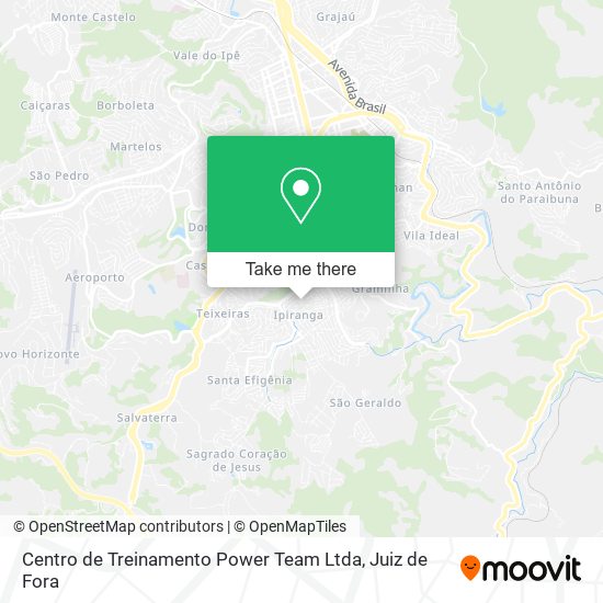 Centro de Treinamento Power Team Ltda map