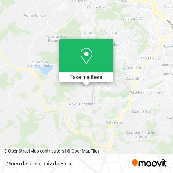 Mapa Moca de Roca