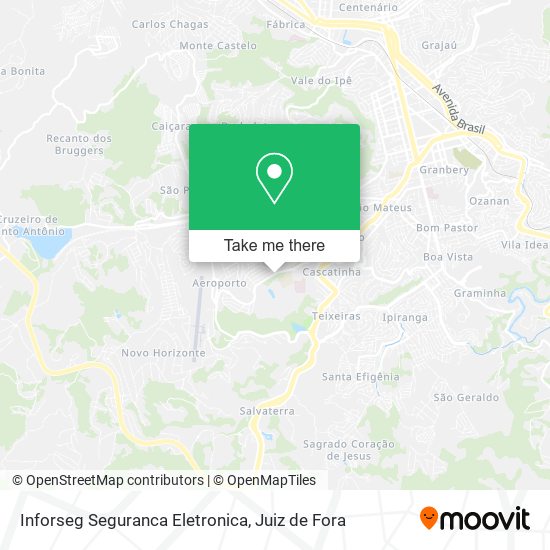 Inforseg Seguranca Eletronica map