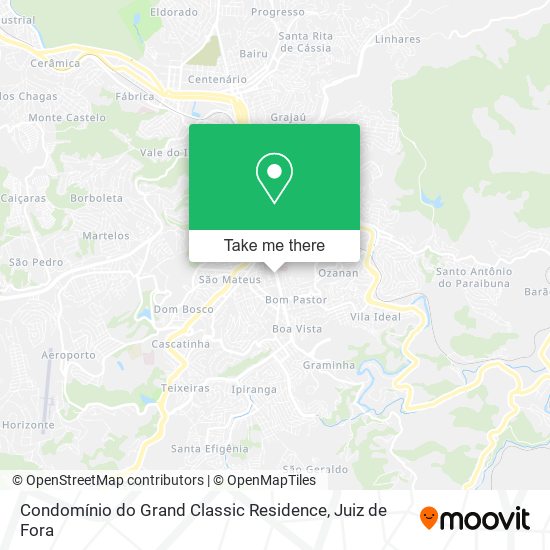 Condomínio do Grand Classic Residence map