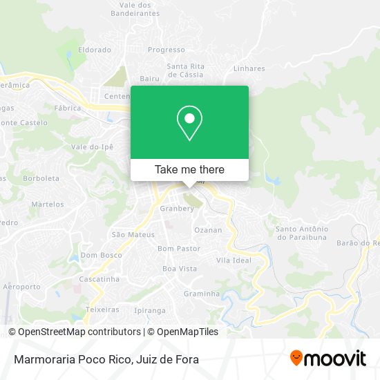 Marmoraria Poco Rico map