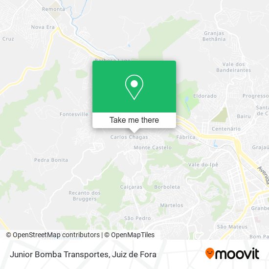 Junior Bomba Transportes map