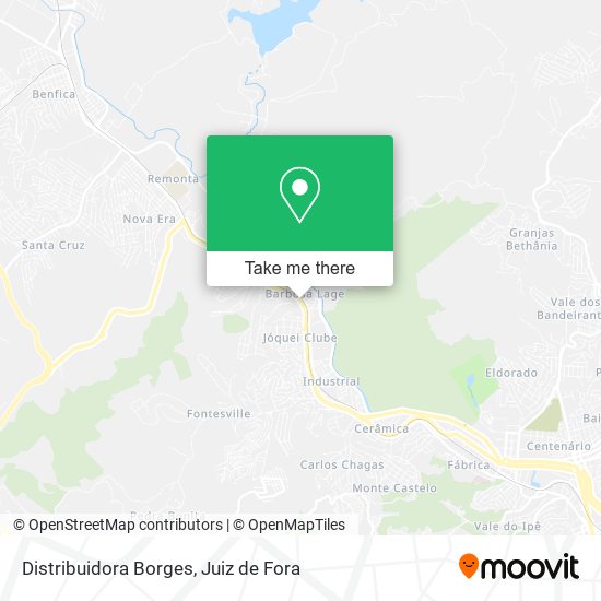 Distribuidora Borges map