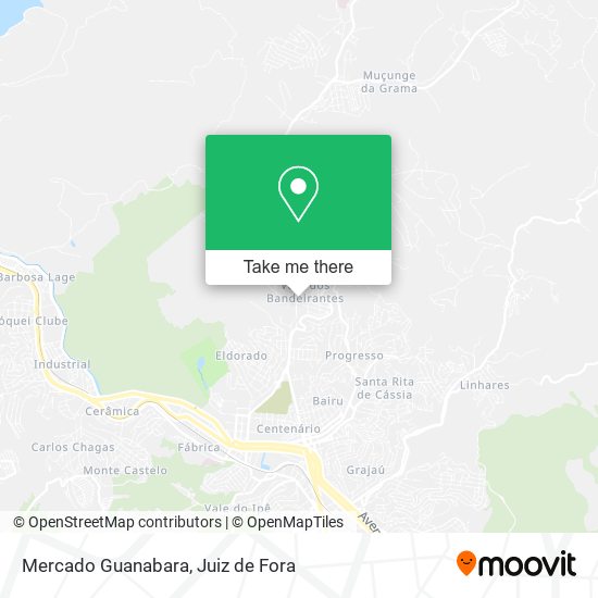 Mercado Guanabara map