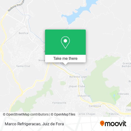 Marco Refrigeracao map