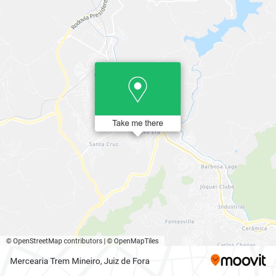 Mercearia Trem Mineiro map