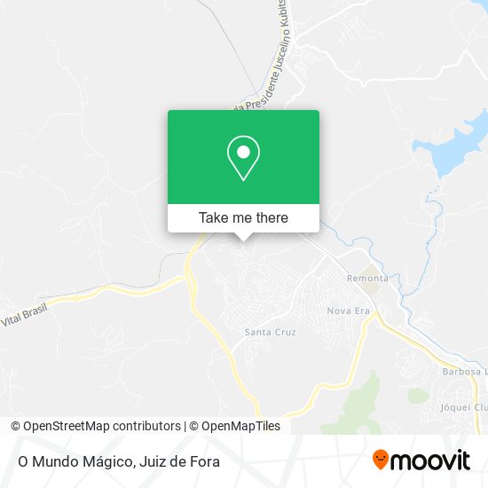 O Mundo Mágico map