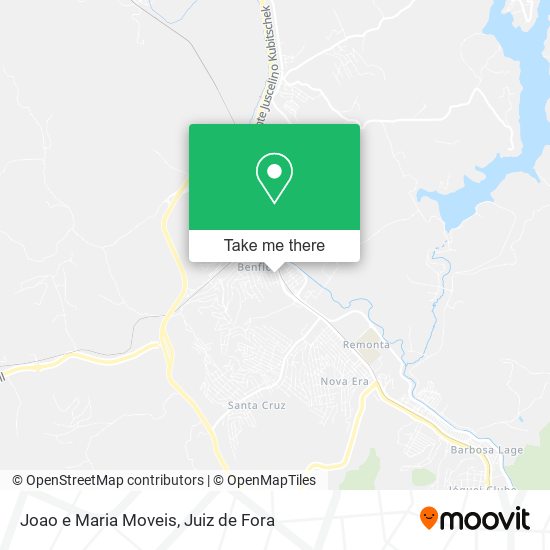 Joao e Maria Moveis map