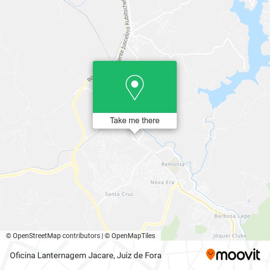 Oficina Lanternagem Jacare map