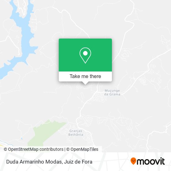 Duda Armarinho Modas map