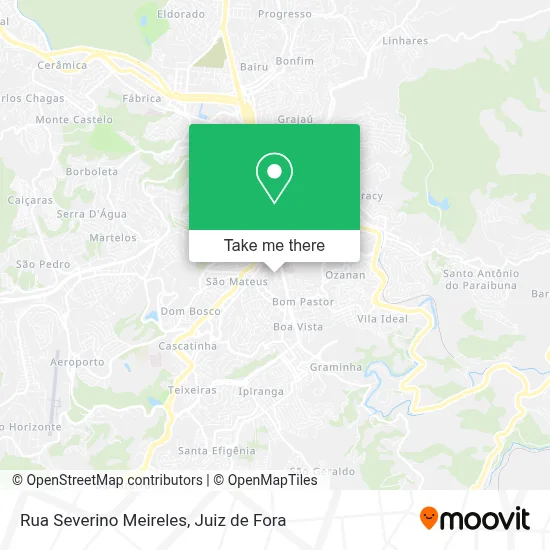 Rua Severino Meireles map