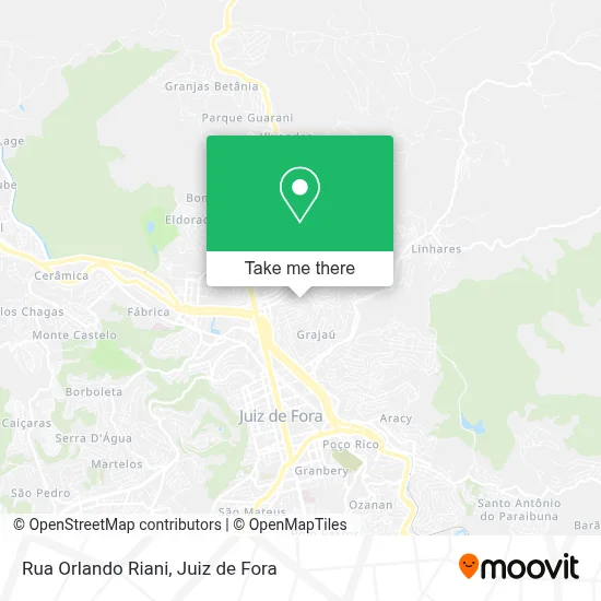 Rua Orlando Riani map