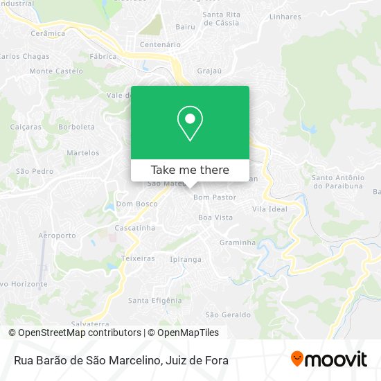 Rua Barão de São Marcelino map