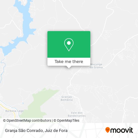 Granja São Conrado map