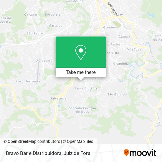 Bravo Bar e Distribuidora map