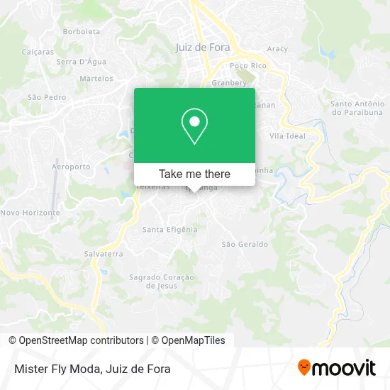 Mister Fly Moda map