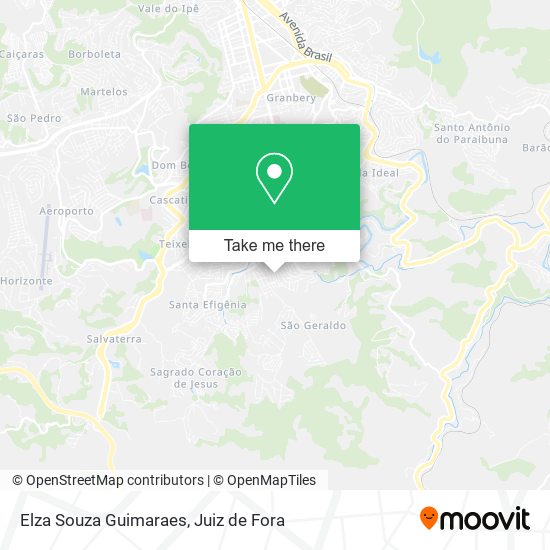 Mapa Elza Souza Guimaraes