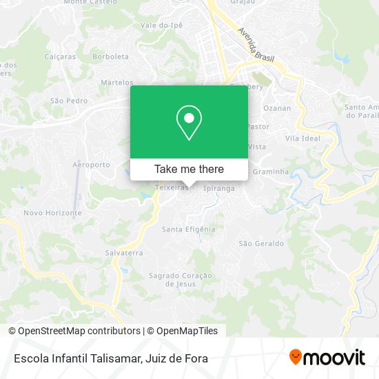 Mapa Escola Infantil Talisamar