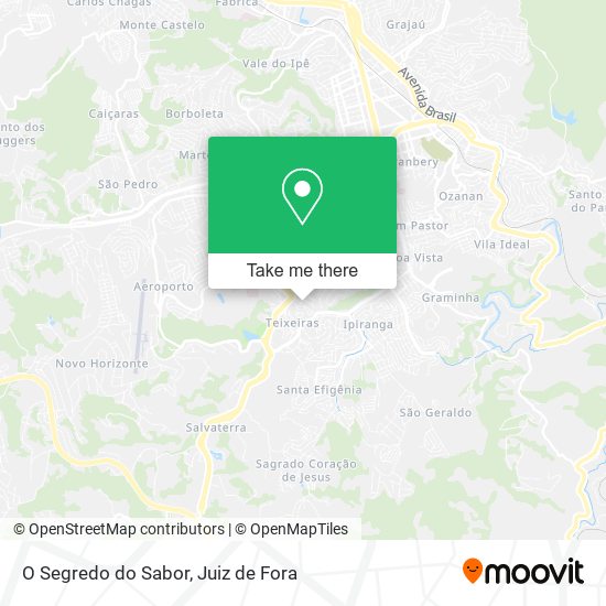 O Segredo do Sabor map