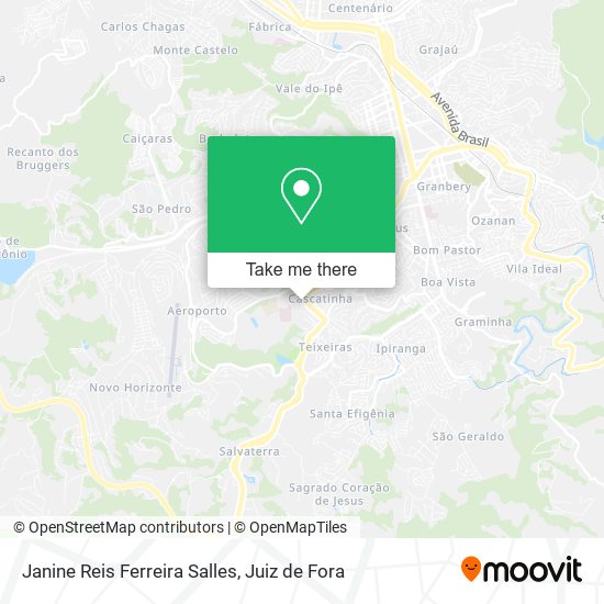 Janine Reis Ferreira Salles map