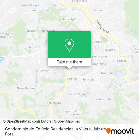 Condominio do Edificio Residencias la Villete map