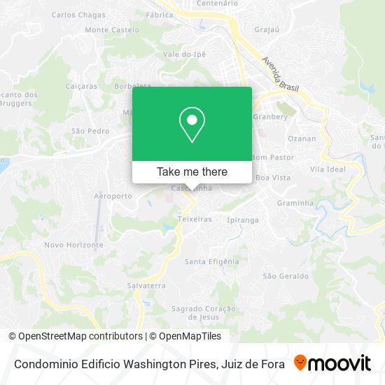 Condominio Edificio Washington Pires map