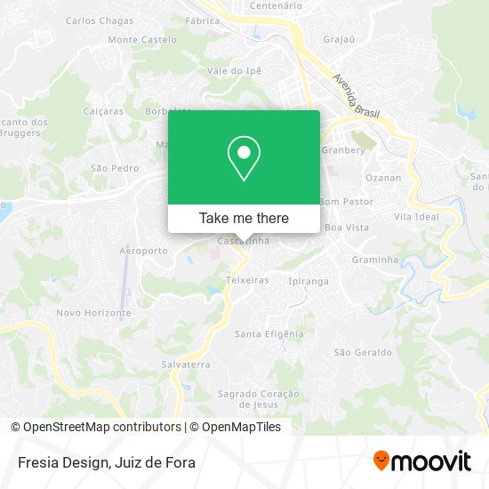 Fresia Design map