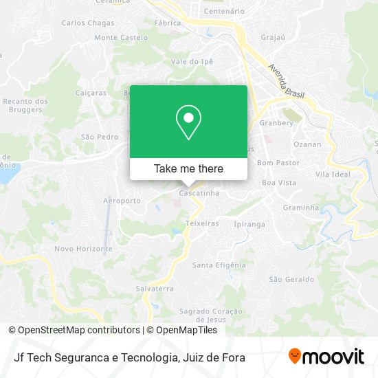 Jf Tech Seguranca e Tecnologia map