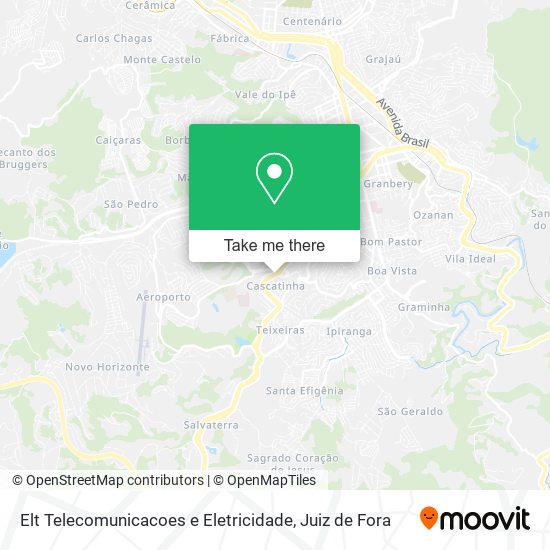 Elt Telecomunicacoes e Eletricidade map