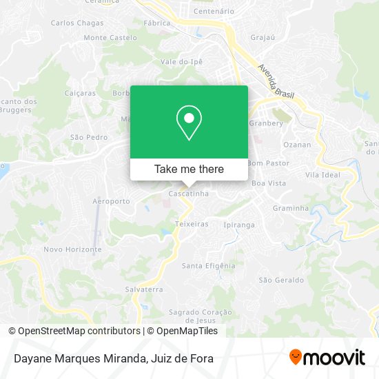 Mapa Dayane Marques Miranda