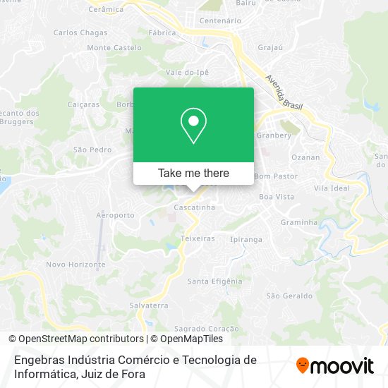 Engebras Indústria Comércio e Tecnologia de Informática map