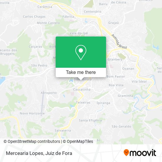 Mapa Mercearia Lopes