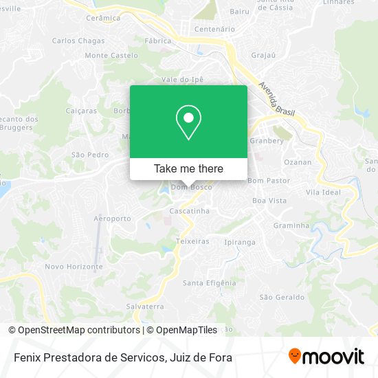 Fenix Prestadora de Servicos map