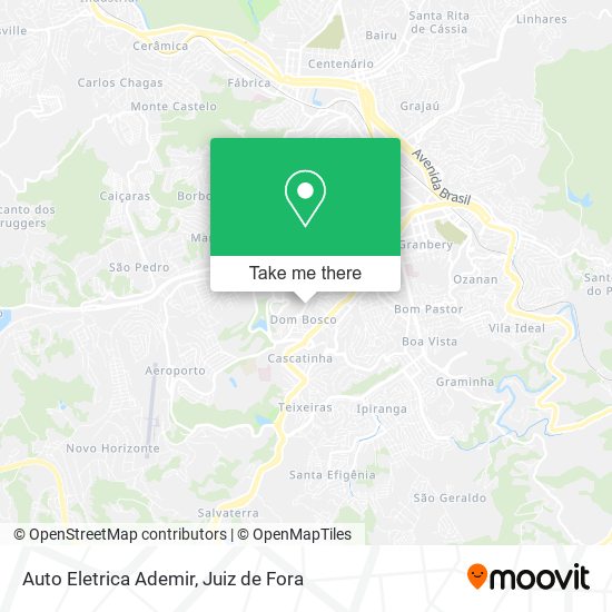 Auto Eletrica Ademir map