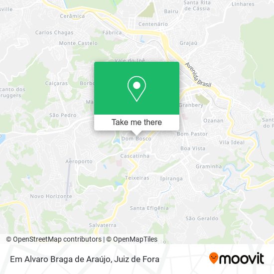 Mapa Em Alvaro Braga de Araújo