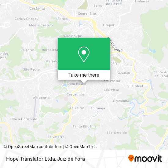 Hope Translator Ltda map