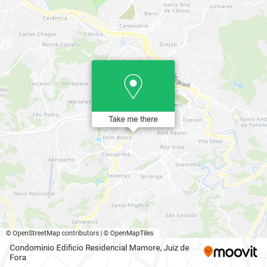 Condominio Edificio Residencial Mamore map