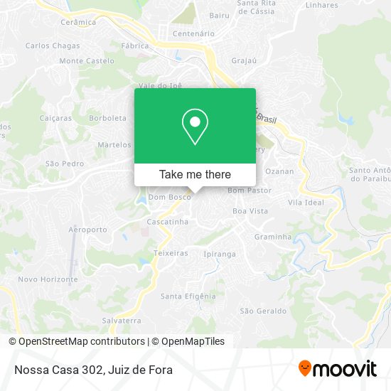 Nossa Casa 302 map