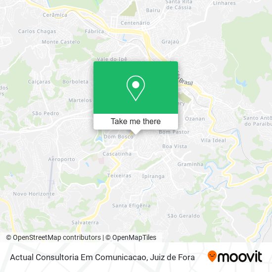 Actual Consultoria Em Comunicacao map