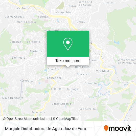 Margale Distribuidora de Agua map