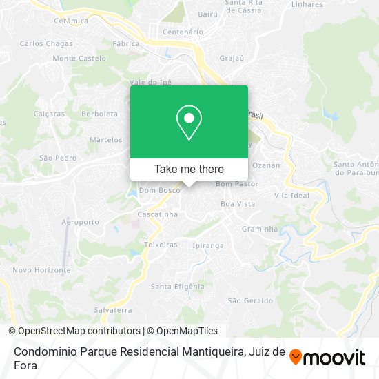 Condominio Parque Residencial Mantiqueira map