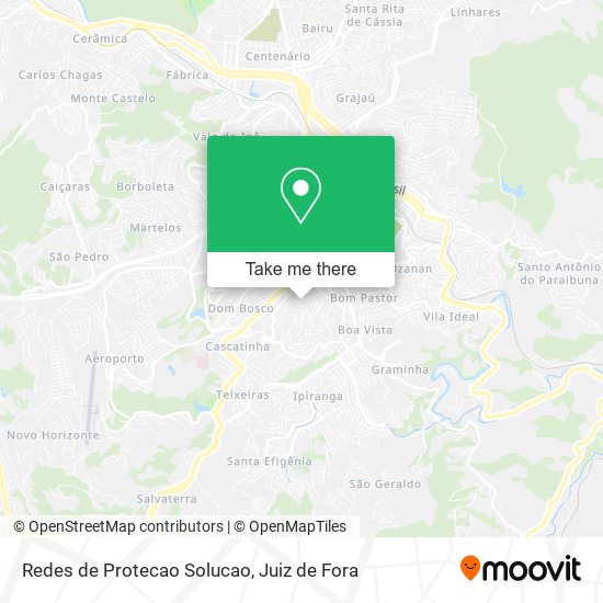 Redes de Protecao Solucao map