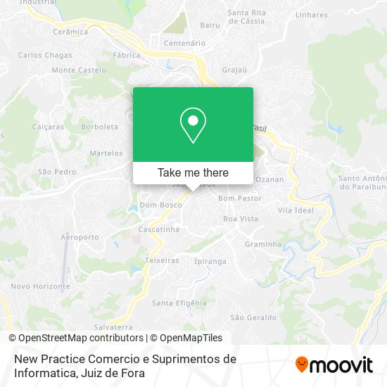 New Practice Comercio e Suprimentos de Informatica map