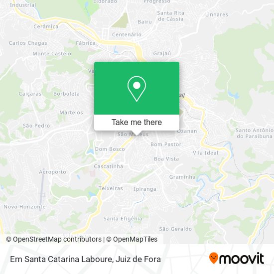 Mapa Em Santa Catarina Laboure