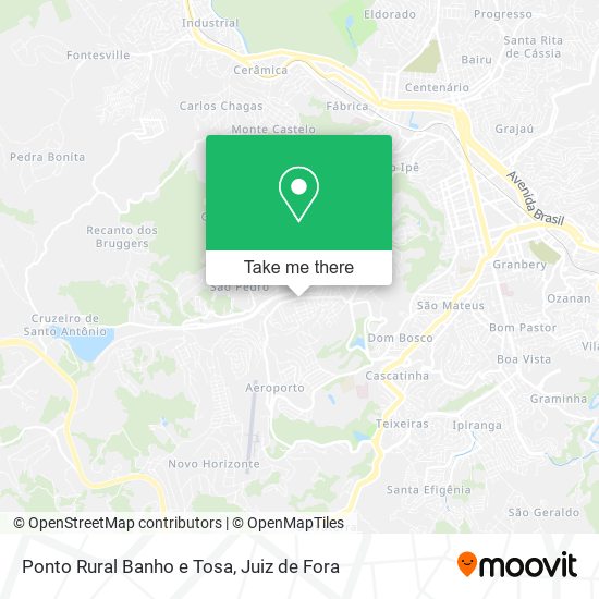 Ponto Rural Banho e Tosa map