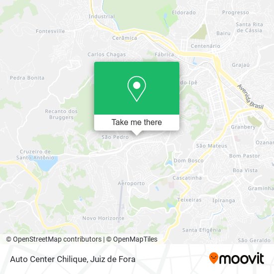Mapa Auto Center Chilique