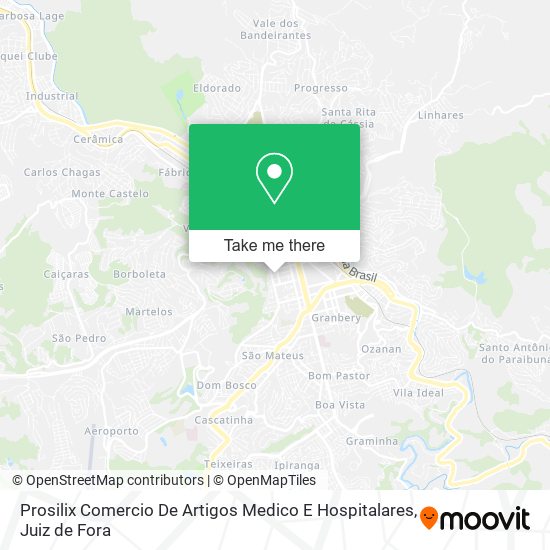 Prosilix Comercio De Artigos Medico E Hospitalares map